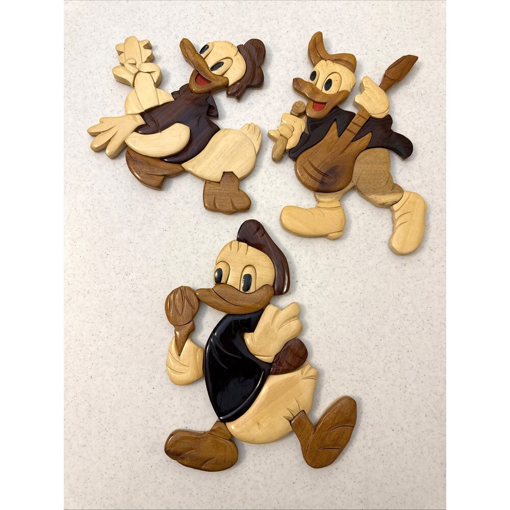 Vintage Disney Wooden Wall Art Hanging Decor